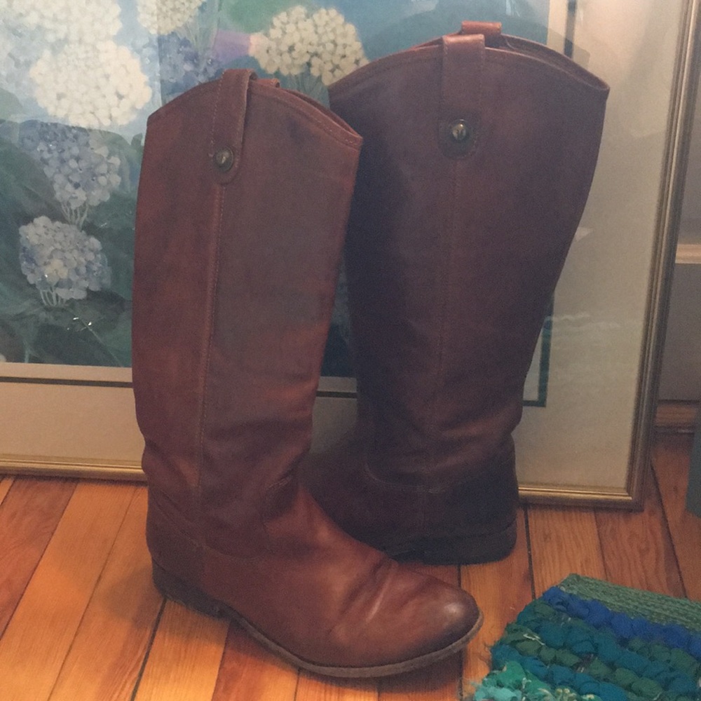 Frye Melissa Boot brown size 9, similar to Campus Frye Boot - Picture 3 of 6